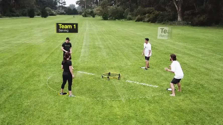 Learn How To Spike And Score In The Fun Game Of Spikeball.